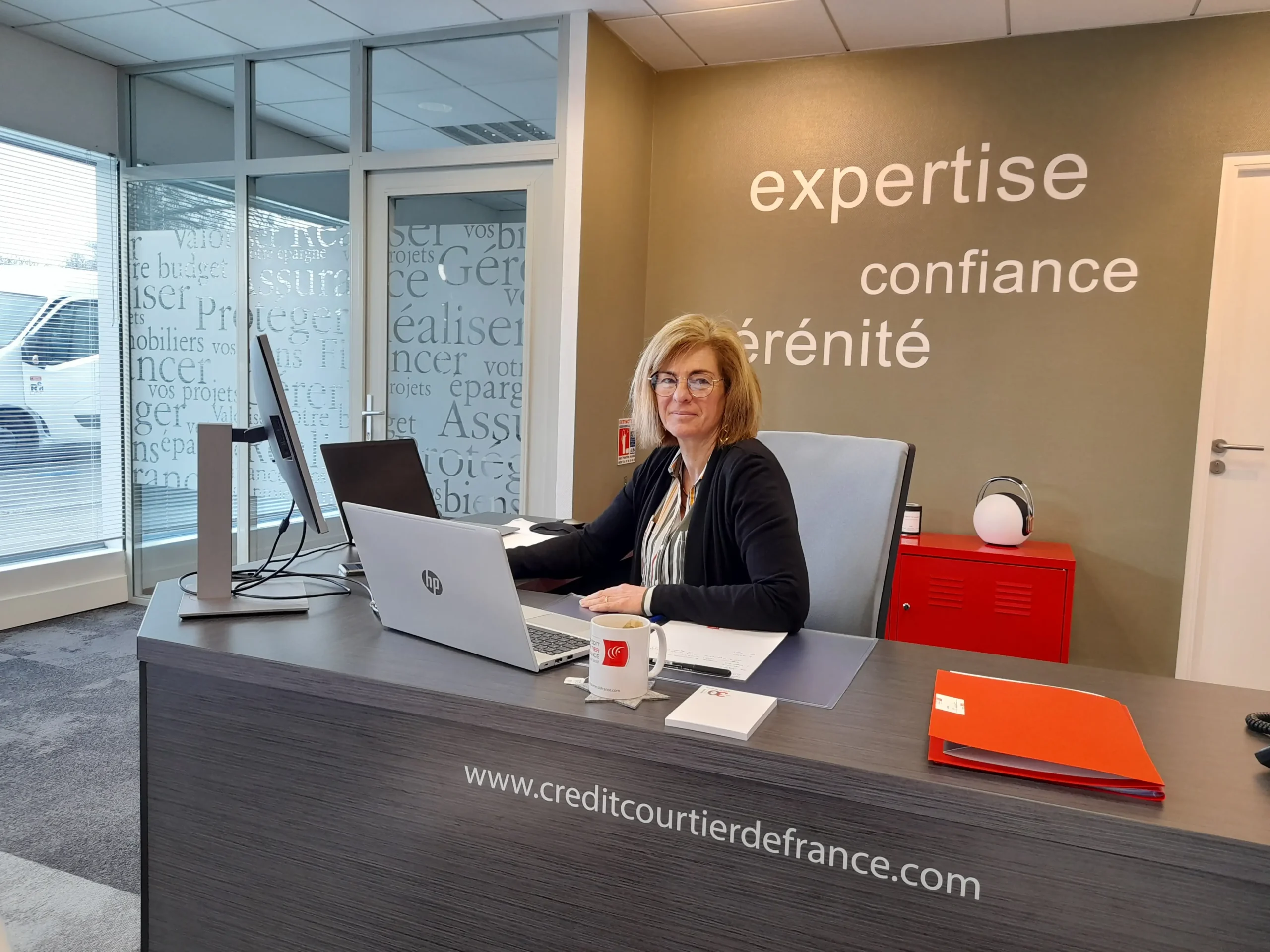 photographie de Laetitia Charreteur de l'agence Crédit Courtier de France de Brest