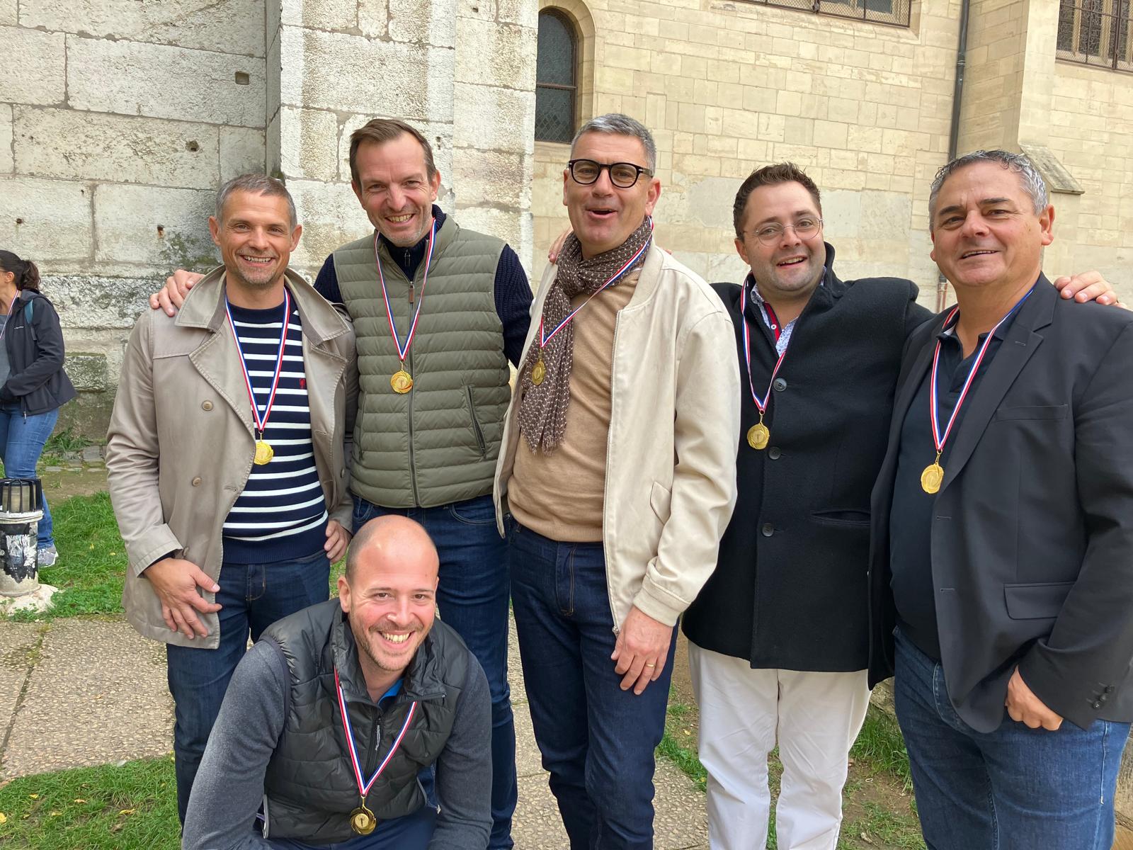 photo d'équipe lors du séminaire annuel Crédit Courtier de France à Lyon